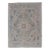 Modern Oushak Turkish Rug by Keivan Woven Arts, Light Blue & Ivory 8'5 X 11'9 For Sale