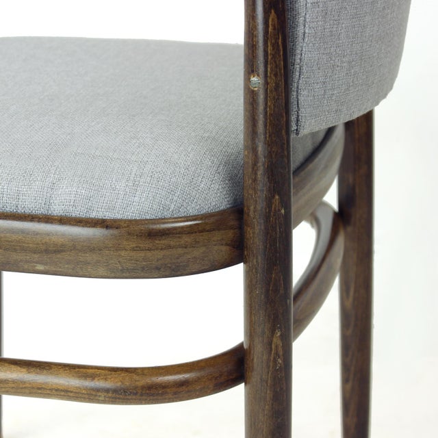 1950s Bentwood Armchair, Czechoslovakia, 1950s For Sale - Image 5 of 11
