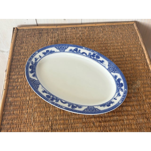 Antique Royal Sometuke platter from Nippon! This gorgeous, smallish platter would be an elegant way to serve up small...