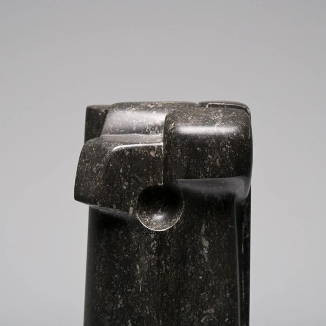 Stone Jan Keustermans, Abstract Sculpture, Belgian Blue Stone For Sale - Image 7 of 18