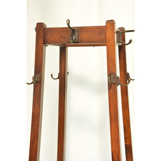 English Arts and Crafts Coat Stand, 1900 For Sale - Image 9 of 18