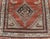 Red Antique Kurdish Runner With Rusty Red Background and Medallions Tribal Motifs 3'5 X 10'1 For Sale - Image 8 of 14