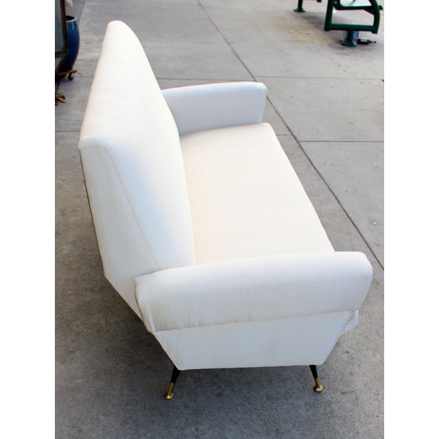 Vintage Mid Century Italian Sofa For Sale - Image 4 of 7