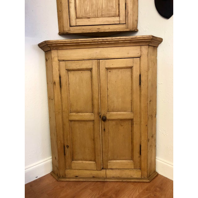 Antique English Pine Corner Chairish