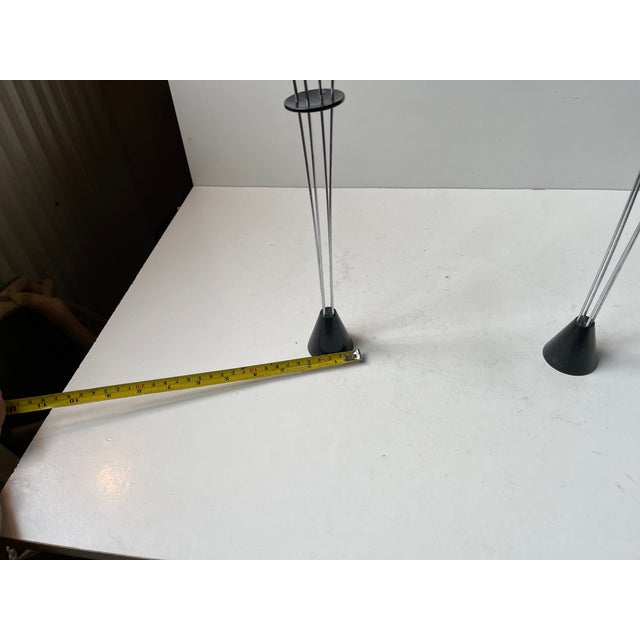 Vintage Adjustable Candleholders, 1970s, Set of 2 For Sale - Image 6 of 8