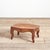 Small Antique French Cane Foot Stool A beautiful French walnut foot stool with cane seat and lovely curved legs. A great...