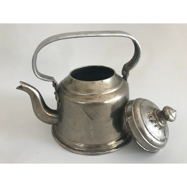 Antique Turkish Copper Tea Kettle For Sale - Image 11 of 11