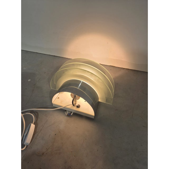 Silver Vintage Wall Lamp from Ikea, 1980s For Sale - Image 8 of 9