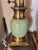 Vintage Stiffel Celadon Green Ostrich Egg Brass Torchiere Table Lamps – Pair Stunning matched pair of vintage Stiffel...