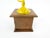 Antique Peugeot Frères Wooden Coffee Grinder With Yellow Handle – Early 20th Century For Sale - Image 10 of 12