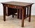 Antique Arts & Crafts Quartersawn Oak Partners Library Desk For Sale - Image 4 of 14