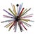 Sputnik Pendant Light with 50 Multicolored Murano Glass Prisms from Justfurnituress SRL For Sale - Image 10 of 10