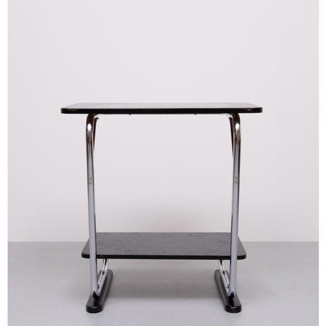 Bauhaus Chrome Tube Tray Table, Germany, 1930s For Sale - Image 7 of 11