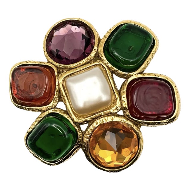 Vintage Brooch from Chanel, 1986 For Sale