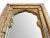 Indian Old Antique Wood Arched Window Mirror For Sale - Image 3 of 6