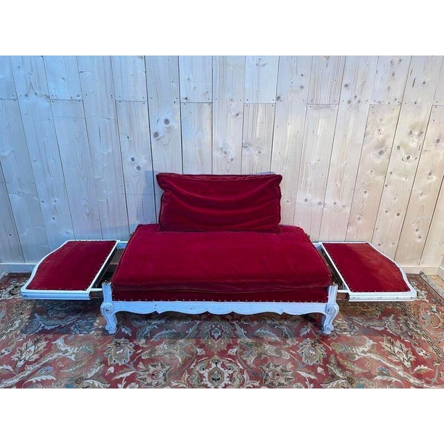 Artist: None Period: 19th century Style: Louis 15th - Transition Condition: Good condition Material: Solid wood Length:...