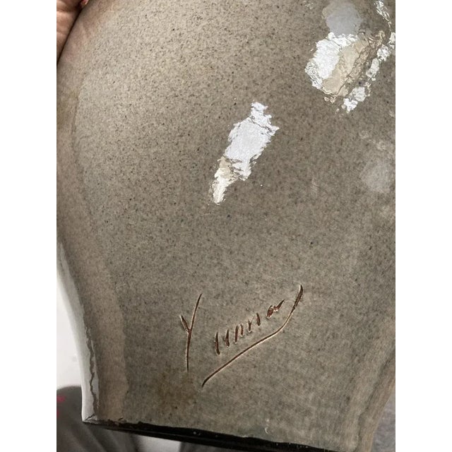 Vintage Ceramic Lamp, 1970s, in Very Good conditions. Designed 1970 to 1979 This piece has an attribution mark, I am sure...