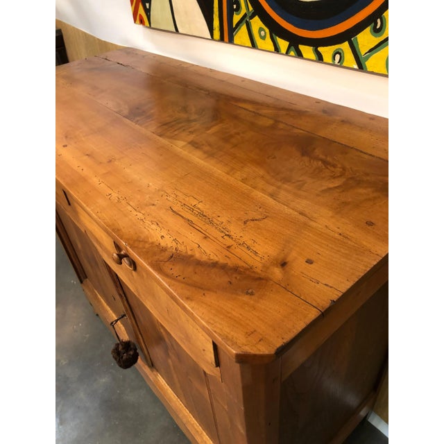 Brown 18th Century French Country Cherry Wood Server For Sale - Image 8 of 13