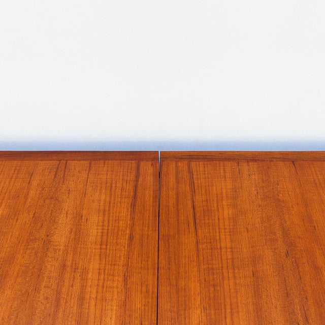 Restored Arne Vodder Model 201 Danish Modern Teak Extension Dining Table For Sale - Image 12 of 16