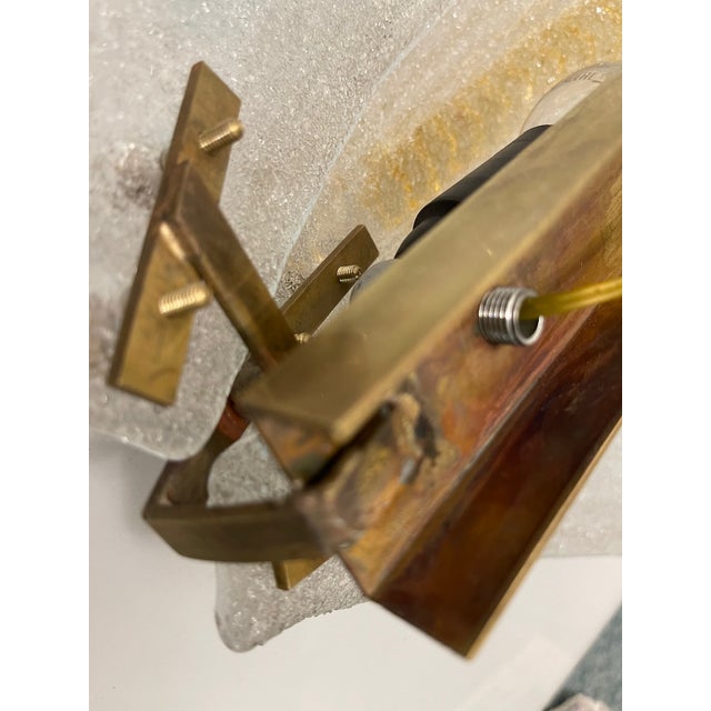 Murano Glass Sconces, 1970s, Set of 2 For Sale - Image 16 of 18