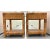 Signed Bielecky Brothers Caned Rattan Nightstands With Drawer For Sale - Image 11 of 12