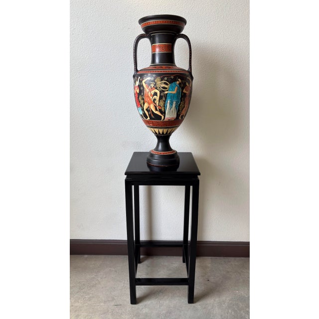 Late 20th Century Classical Style Greek Urn For Sale - Image 5 of 6