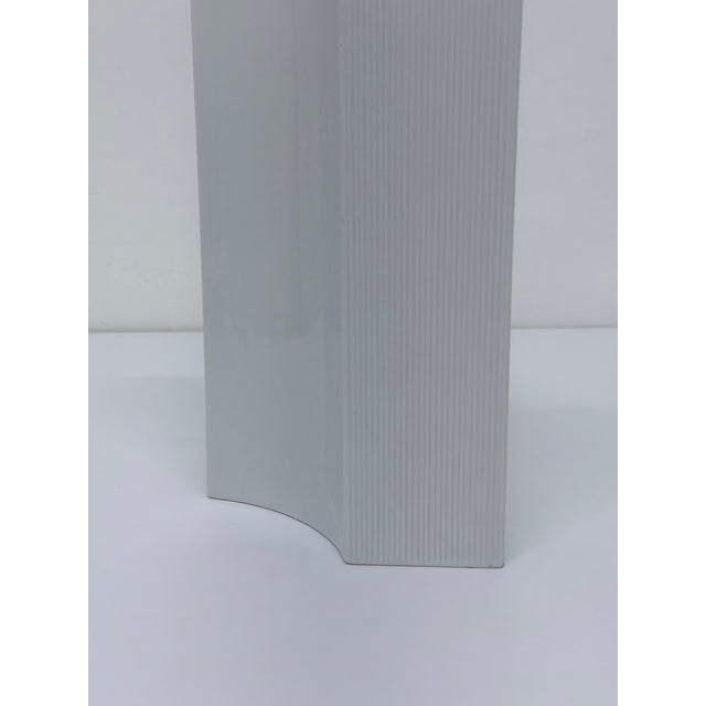 Sami Wirkkala Bisque Porcelain Vase for Rosenthal Studio-Line, Germany 1980s For Sale - Image 10 of 13