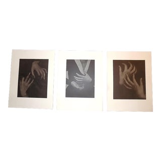 Large Vintage"Georgia O'Keeffe" Photogravures- by Alfred Stieglitz (Usa 1864-1946) - Set of 3 For Sale