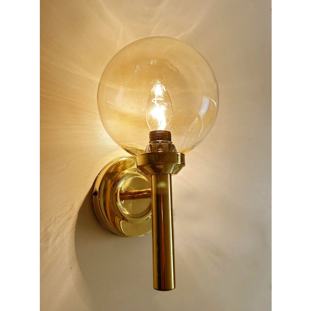 Vintage Glass Sconces from Abo Randers, 1960s, Set of 2 For Sale - Image 11 of 15
