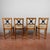 19th Century Wooden Chairs, Set of 4 For Sale - Image 4 of 9