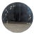 Vintage Etched Frameless Mirror For Sale