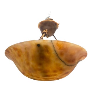 1940 Italian Alabaster Pedant For Sale