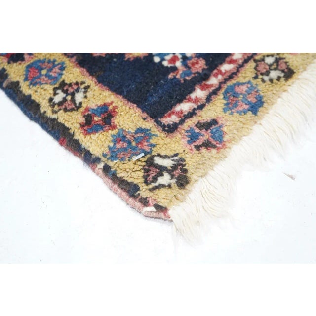 Textile Antique Heriz Rug 6'8'' x 9'4'' For Sale - Image 7 of 11