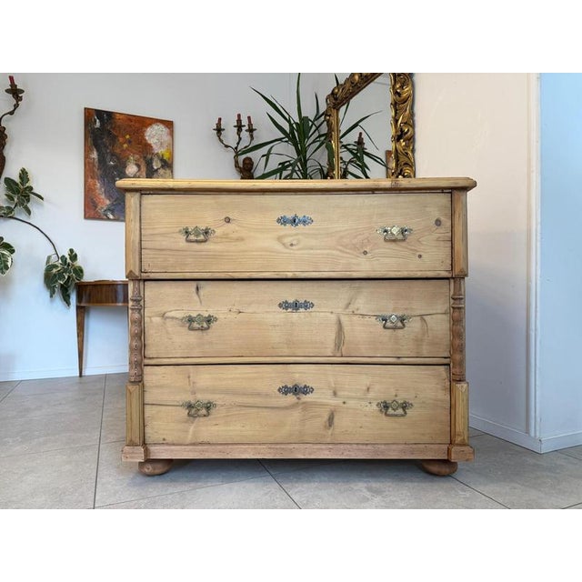 Antique Biedermeier Chest of Drawers For Sale - Image 8 of 18