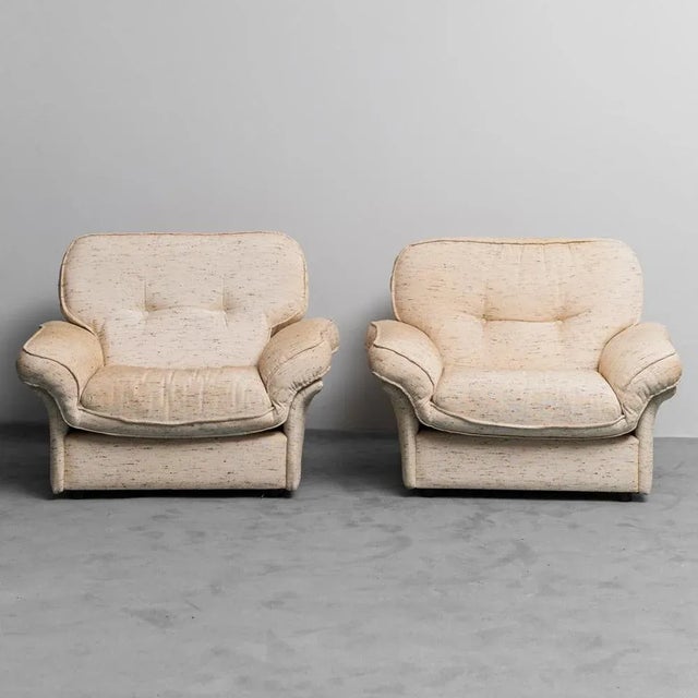 Set of Vintage Armchairs by Doimo Salotti, 1970 For Sale - Image 13 of 13