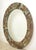 Traditional Handcrafted 32.75 in Round Copper Collage Art Wall Mirror For Sale - Image 3 of 7