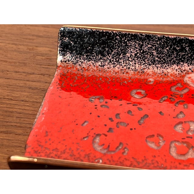 Mid-Century Metal Emaille Desk Utensilo, 1960s For Sale - Image 12 of 18