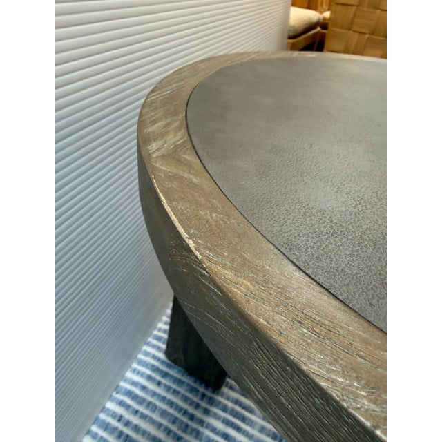 Brownstone Royce Teak Side Table For Sale - Image 12 of 12