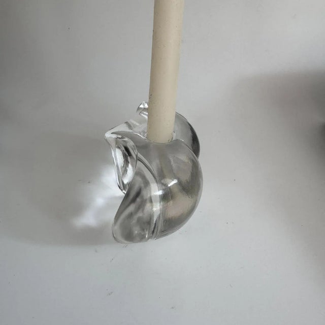 Avis Glass Candleholder by Uta Freyl for Rosenthal Studio Line, Germany, 1980s For Sale - Image 6 of 9