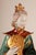 Turquoise Vintage Italian Ceramic Sculptures Chinoiserie Glazed Terracotta Figures - A Pair For Sale - Image 8 of 15