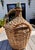 Antique French Wicker Demijohn – Vintage Glass Bottle with Woven Basket Bring a touch of rustic French elegance to your...