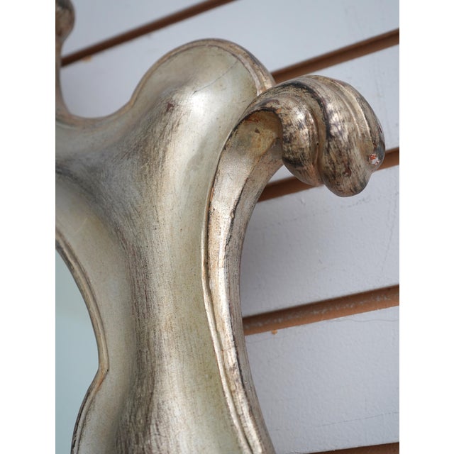 Glass Friedman Brothers Vintage Art Nouveau Silver Mirror For Sale - Image 7 of 9