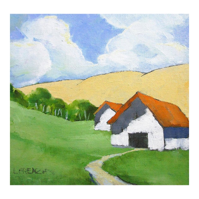Sonoma Barns Lynne French 8x8 California Landscape For Sale