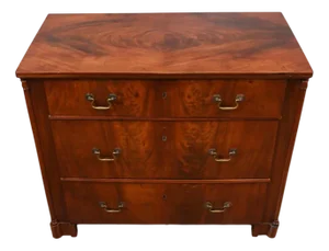 Victorian Mahogany Chest Drawers, 1880s