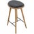 Mater barstool with a frame of oak and a seat of black leather. The chair is from around 2020 and appears in great...