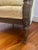1960s Regency or Louis XVI Style Traditional Tufted Armchair, High Back For Sale In Baltimore - Image 6 of 12