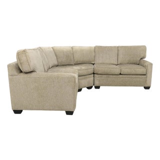 Drexel Heritage Upholstered Sectional Sofa For Sale
