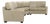 Drexel Heritage Upholstered Sectional Sofa For Sale