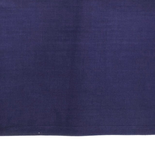 English Large Vintage Wool Hand-Painted Flag of New Zealand For Sale - Image 3 of 6