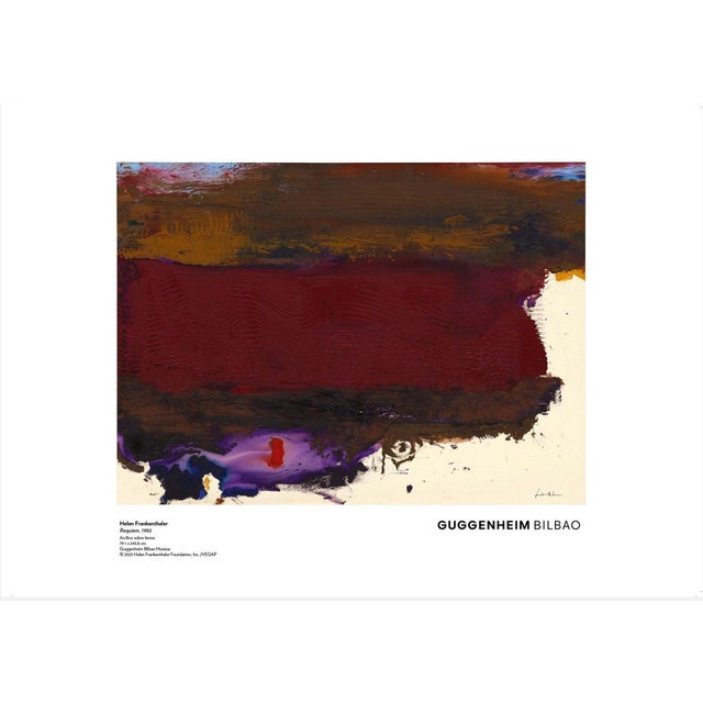 Helen Frankenthaler Requiem 1992 Print Size: 16,5 x 11,7 in / 42 x 29,7 cm Sold unframed